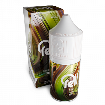 Купить Жидкость для ЭСДН RELL ULTIMA  "Kiwi" 3мл 0мг. Жидкость для ЭСДН RELL ULTIMA  "Kiwi" 3мл 0мг.