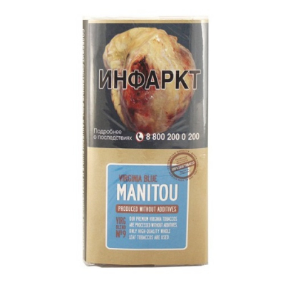 Купить Табак сигаретный MANITOU Virginia Blue 30гр Табак сигаретный MANITOU Virginia Blue 30гр